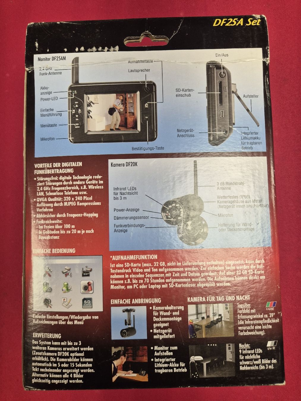 Camcorder: Caméra surveillance Pentatech DF25A  – Neu und originalverpackt aus Mannens von BargainLiquidation 1