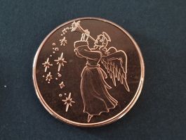 USA 1 Oz .999 Copper, Merry Christmas