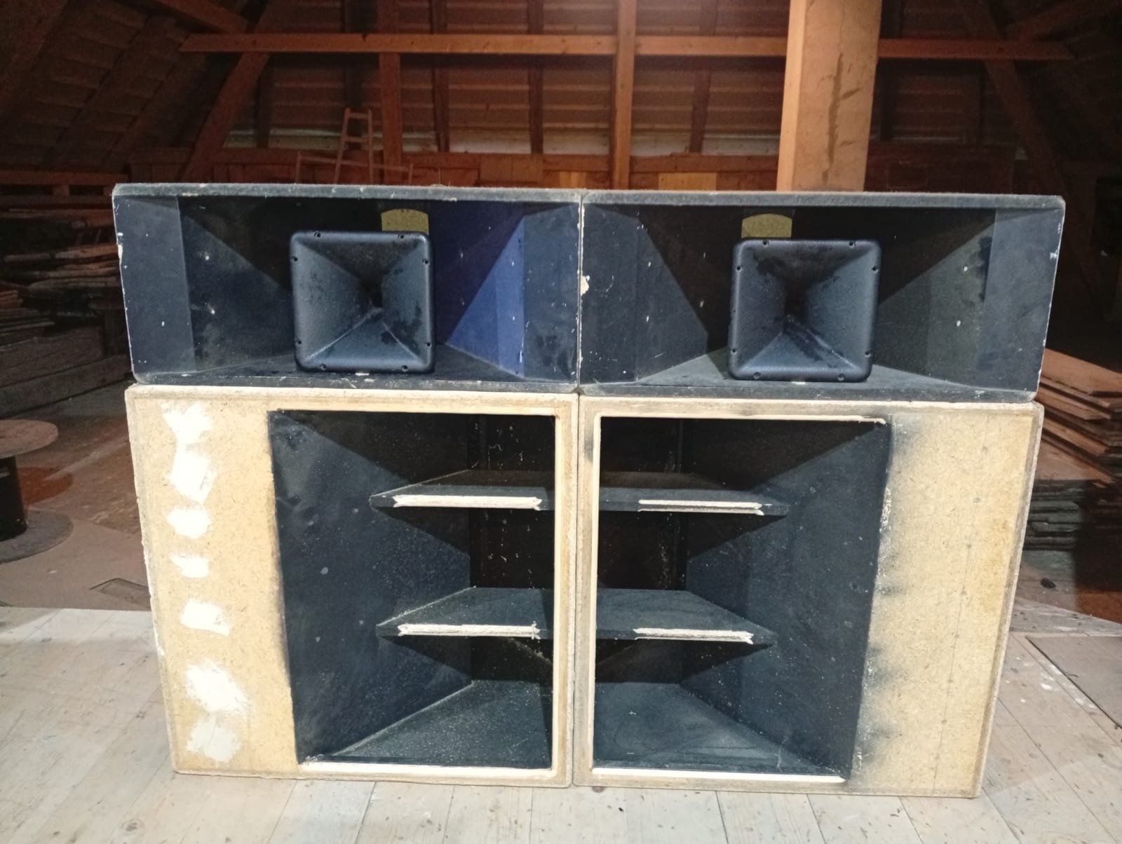 Casse acustiche: PA System SUB 15 Fold. Horn; Mid 10 Zoll – Usato da Koppigen venduto da connect1