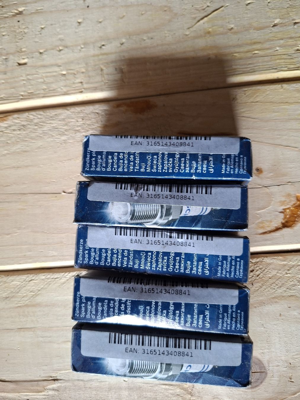Bosch Alle Autoersatzteile: 5x BOSCH Zündkerzen FR7DPP+24 – Neu und originalverpackt aus Wangen an der Aare von WTL99 1