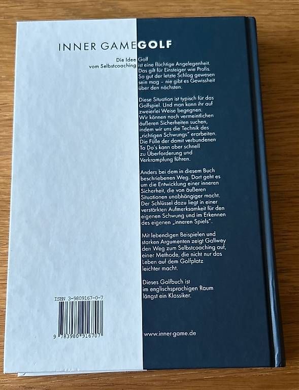 Livres: Inner Game Golf – D'occasion à Giswil par Coloss91 1