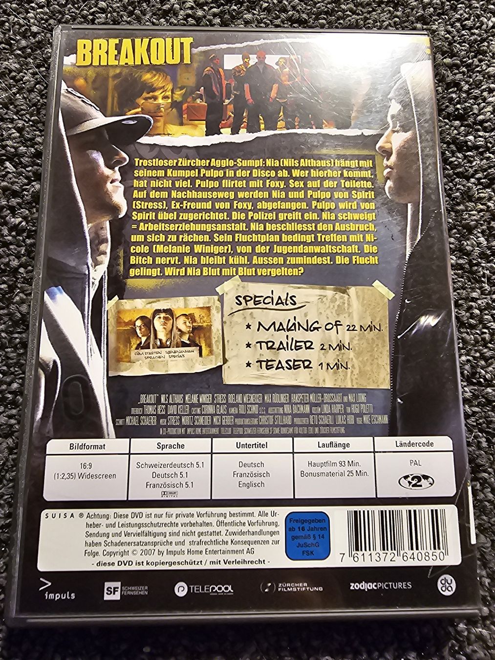 Tous les DVDs: DVD Breakout (21487) – D'occasion à Ruswil par jan_bxl5 1