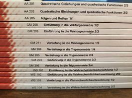 Lernbücher Passarelle/ETH Aufnahmeprüfung