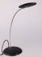 Philips Lirio La Lente LED Schreibtischlampe Schwarz