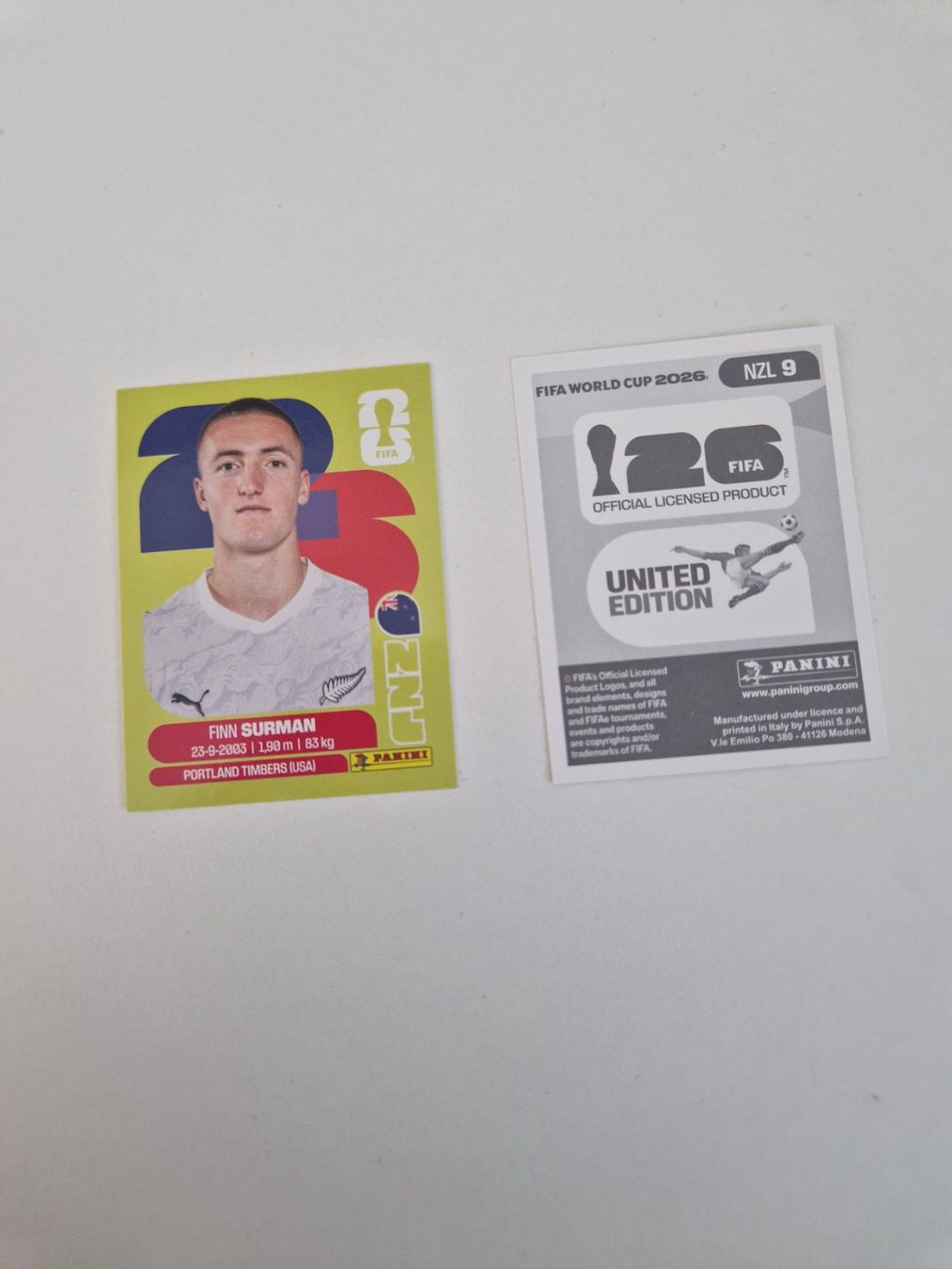 Panini Cartes à collectionner: Panini Sticker NZL9 – Neuf (Voir description) à Stüsslingen par white_angel86