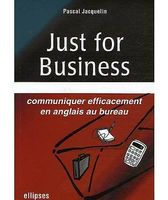 Just for business - Pascal Jacquelin - Etat neuf