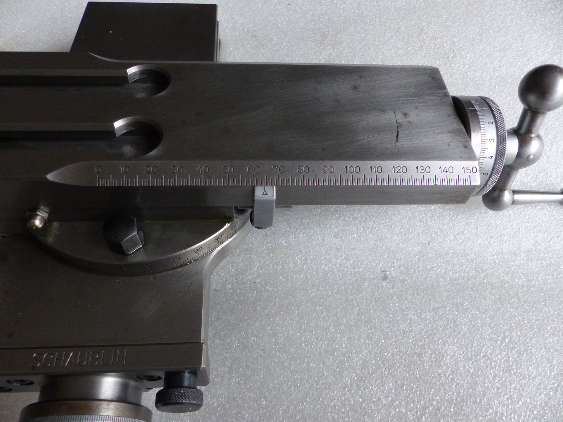 Schaublin Altro per industria metallurgica: Kreutzschlitten Schaublin 102 150 mm – Usato da Günsberg venduto da Hirsch054 1