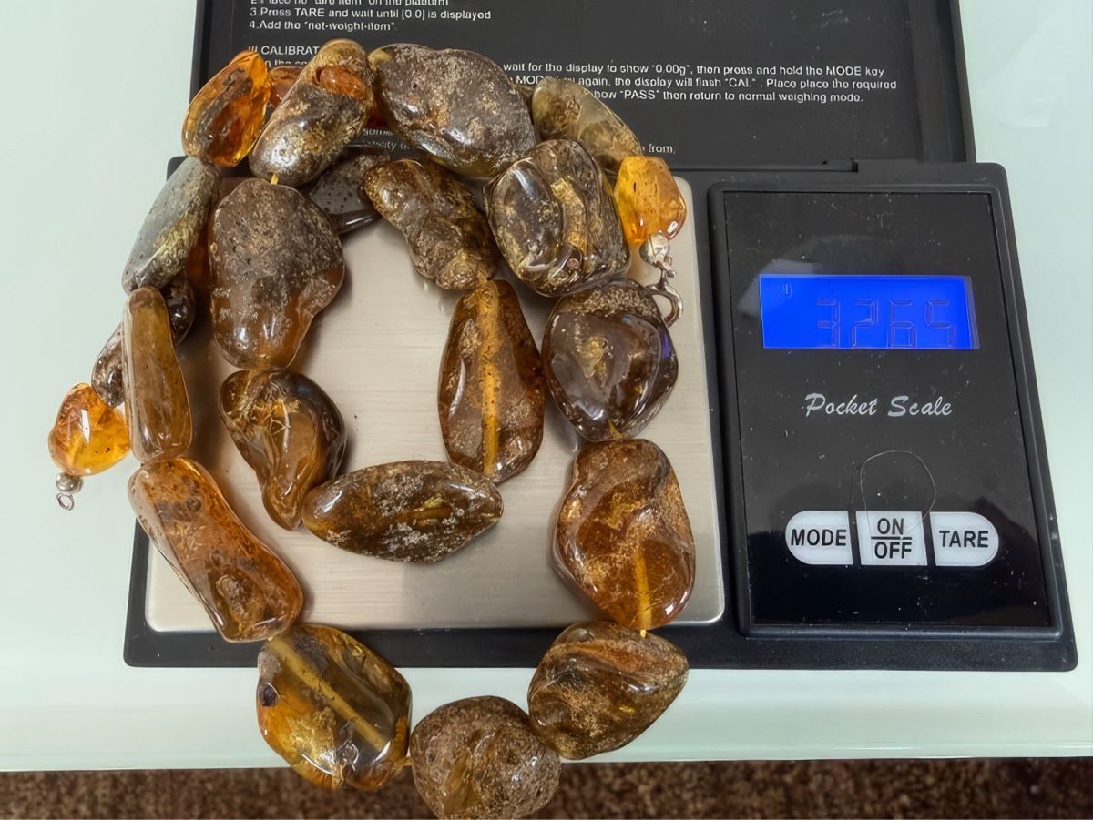 Catenine: Natürliche Bernsteinkette 54 cm – Nuovo e nell'imballaggio originale da Ebikon venduto da elischka 2
