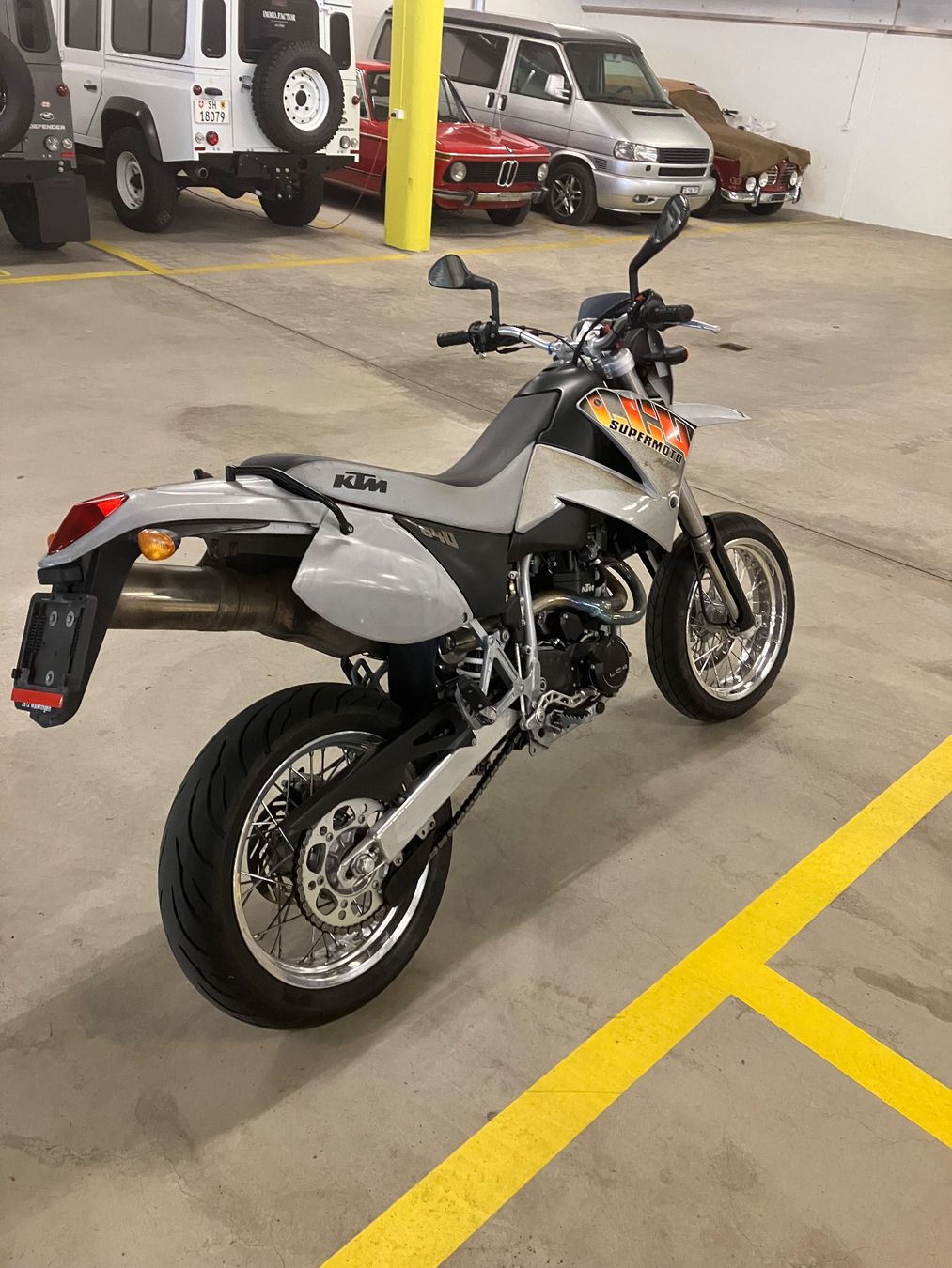 KTM Strasse: KTM 640 LC4 Supermoto – Gebraucht aus Schaffhausen von broaudi55 1