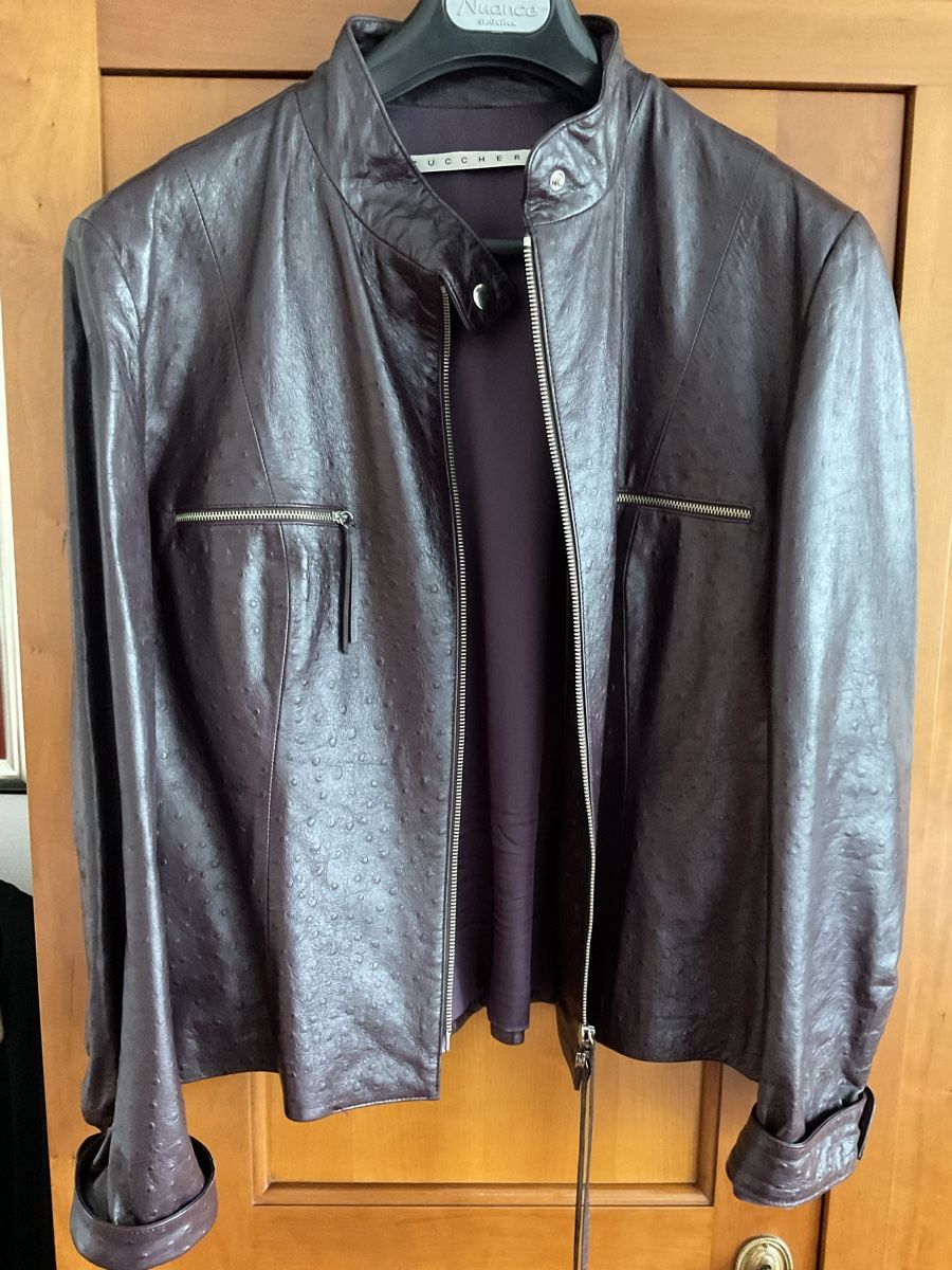 Giacche: neuwertige Lederjacke – Nuovo (secondo la descrizione) da Arbon venduto da Grandino