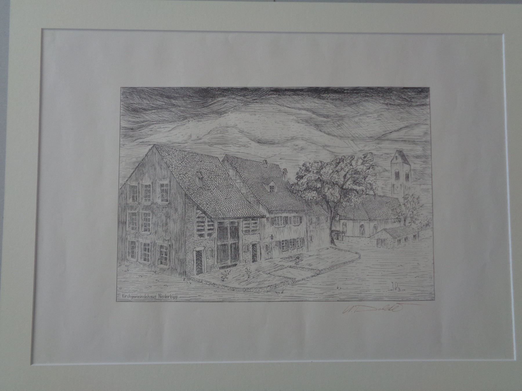 Grafica & Litografie: Litho - Niederbipp signiert U. Dolder – Usato da Chur venduto da omonia