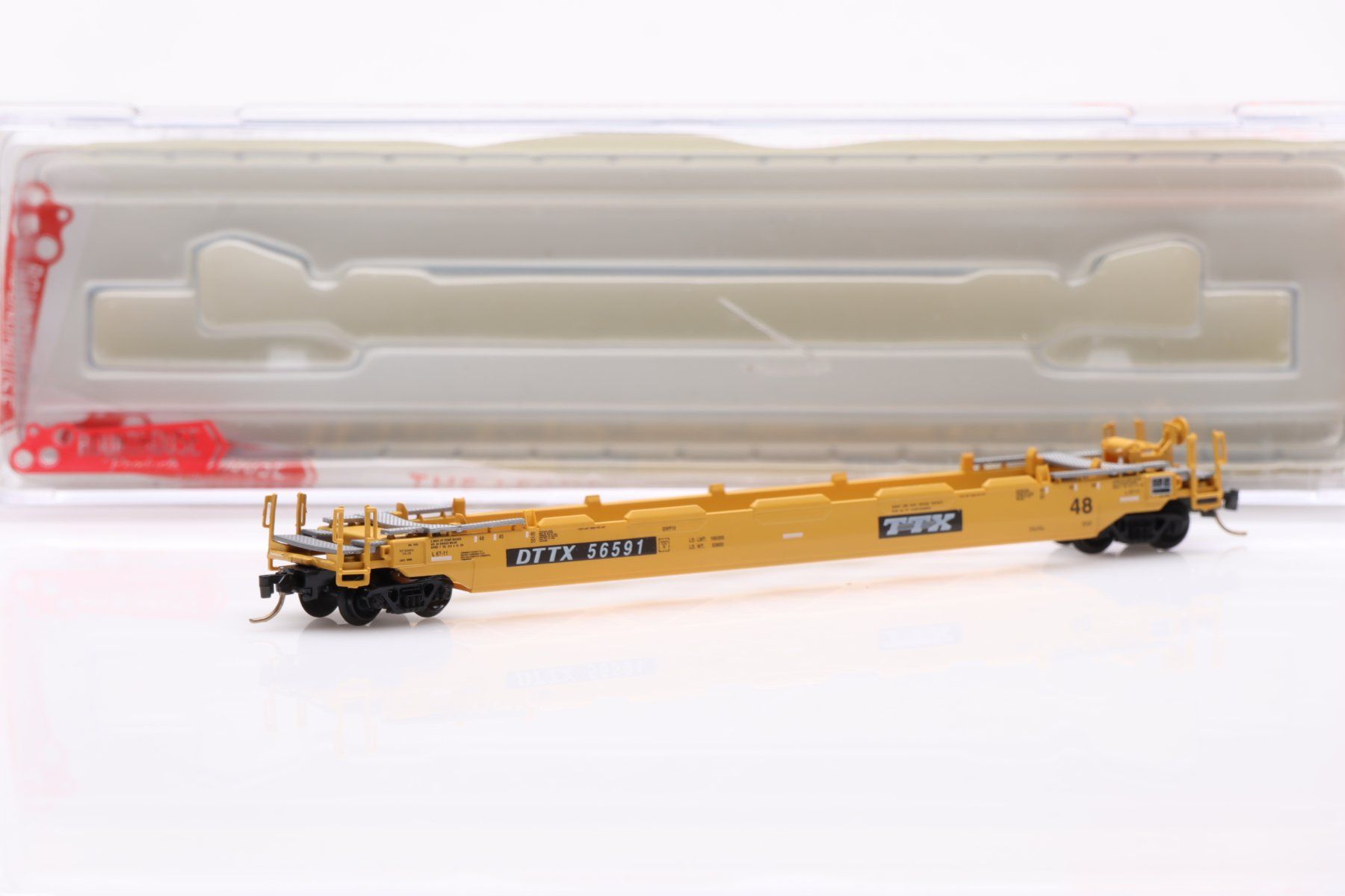 Modellini di ferrovie: Roundhouse TTX Husky Stack 8472, Spur N – Nuovo (secondo la descrizione) da Ried (Muotathal) venduto da Modellbahn.swiss