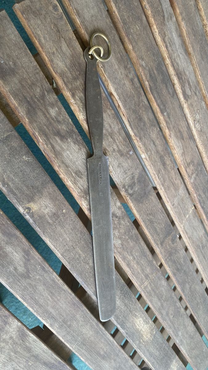 Posate: Altes F Dick Tranchiermesser / Messer flach – Usato da Zürich venduto da Timi80 1