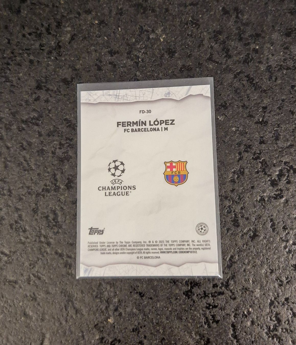 Topps Carte collezionabili: Fermin Lopez /150 - Barcelona - Topps – Nuovo (secondo la descrizione) da Burg AG venduto da Danoe 1