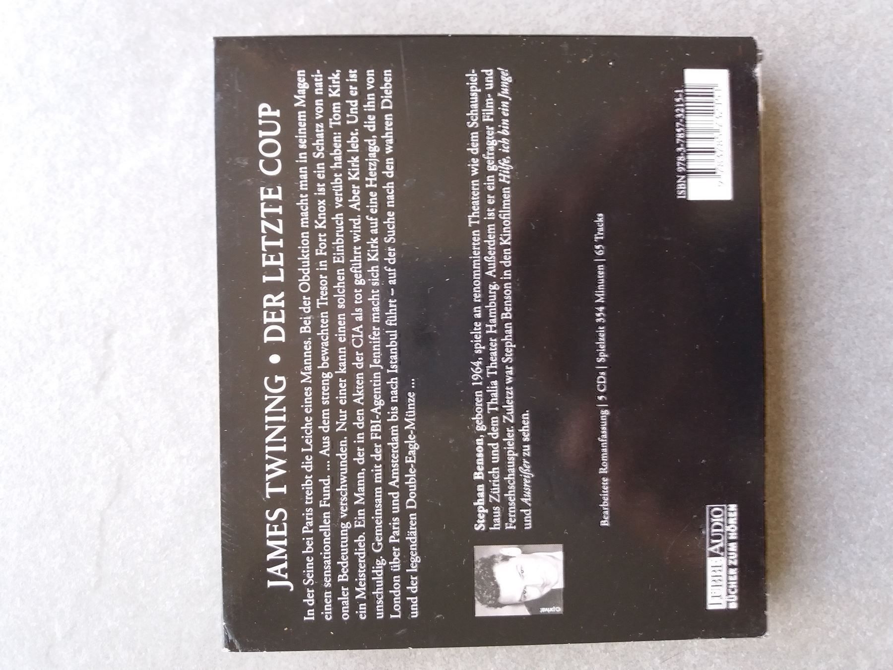 Audiolibri: Der letzte Coup - James Twining - 5 CD – Usato da Riehen venduto da India13 1