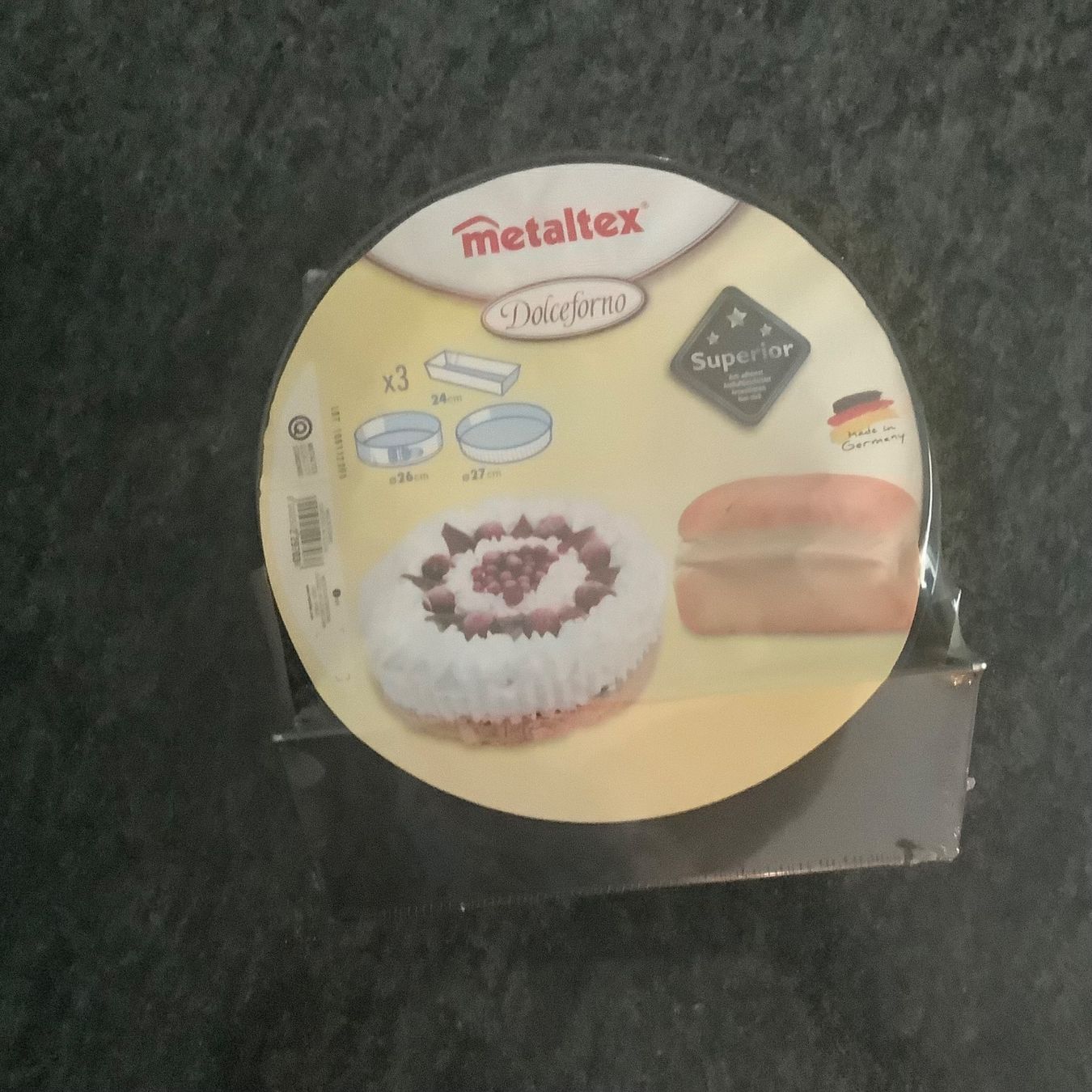 Moules à gâteaux: BACKSET 3 -TEILIG NEU – Neuf avec emballage d'origine à Dietikon par Miquel00 3