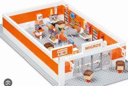 Jouet magasin Migros "lego"