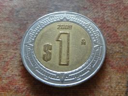 MEXIQUE   1  Peso  2009  Amérique-Sud