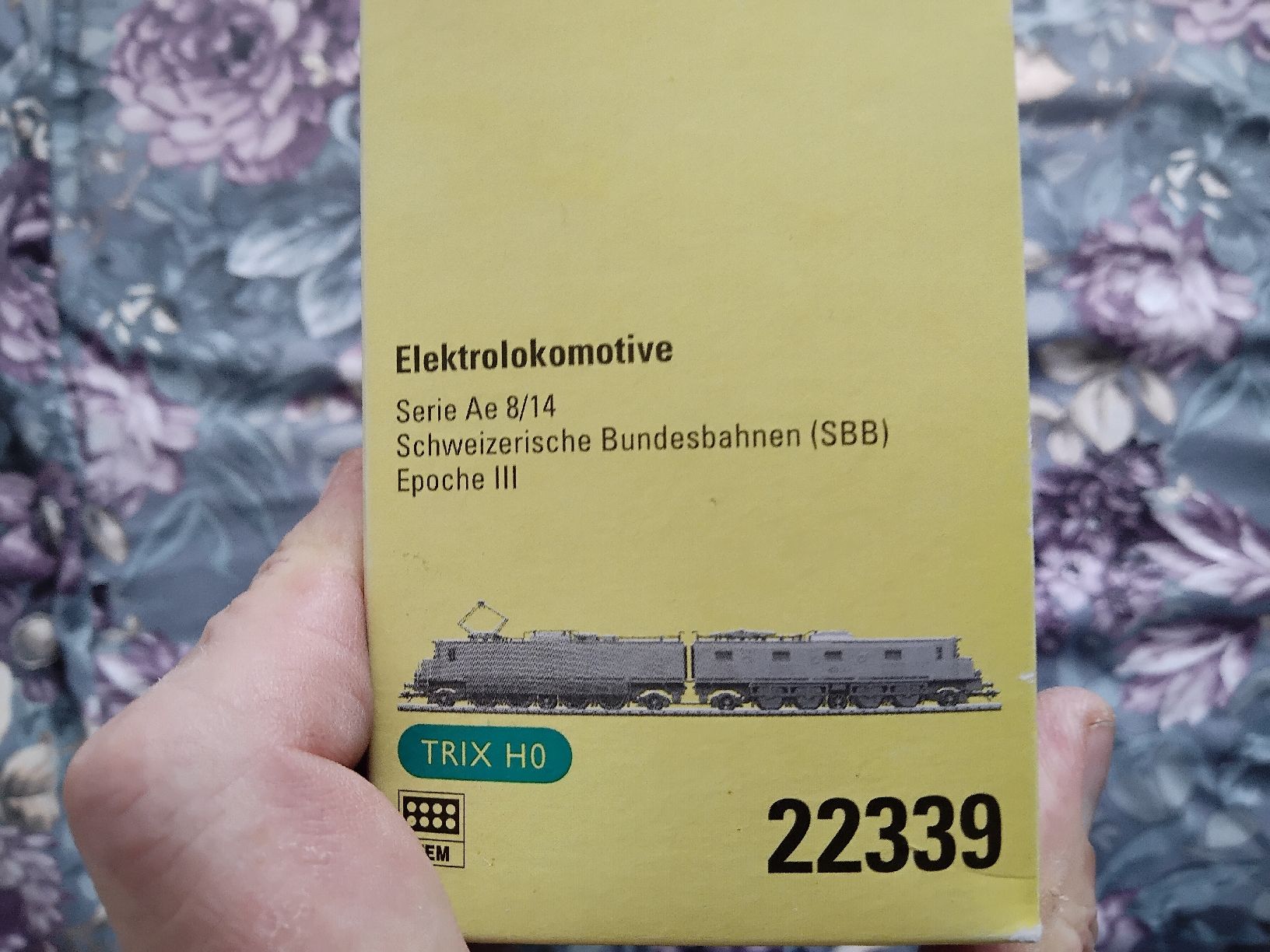 Trix Trains électriques: SBB AE 4/8 Analog DC  mit NEM Buchse Neuwertig – Neuf avec emballage d'origine à Romanshorn par jar_rxt9 1