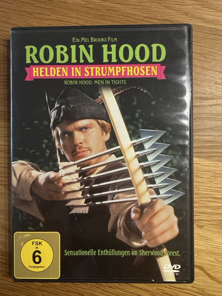 Tutti i DVDs: Robin Hood - Helden in Strumpfhose – Usato da Münsingen venduto da Sim2977