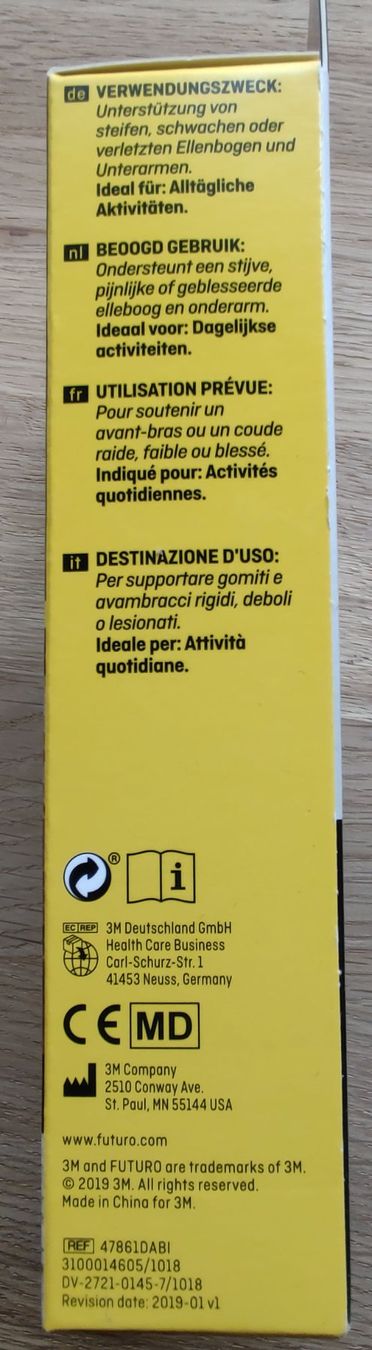 Medizinische Geräte: FUTURO Ellenbogen Bandage - neuwertig – Gebraucht aus Bassersdorf von  3