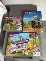 Lego Friends Set, 3 Stk: Camping, Wohnwagen und Baumhaus