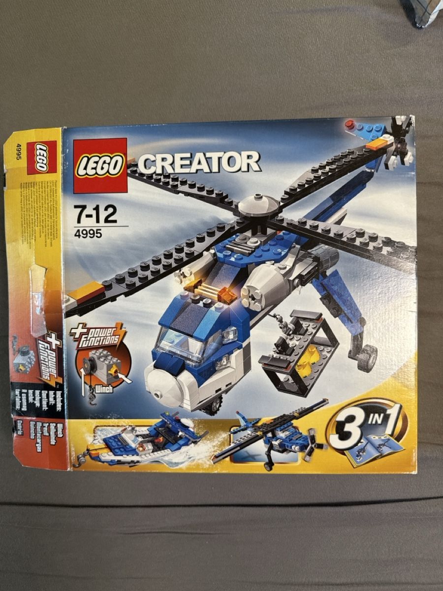 Lego Baukästen: LEGO Creator 4995 3in1 Helikopter Boot Flugzeug  – Gebraucht aus Willisau von Eli_Haf