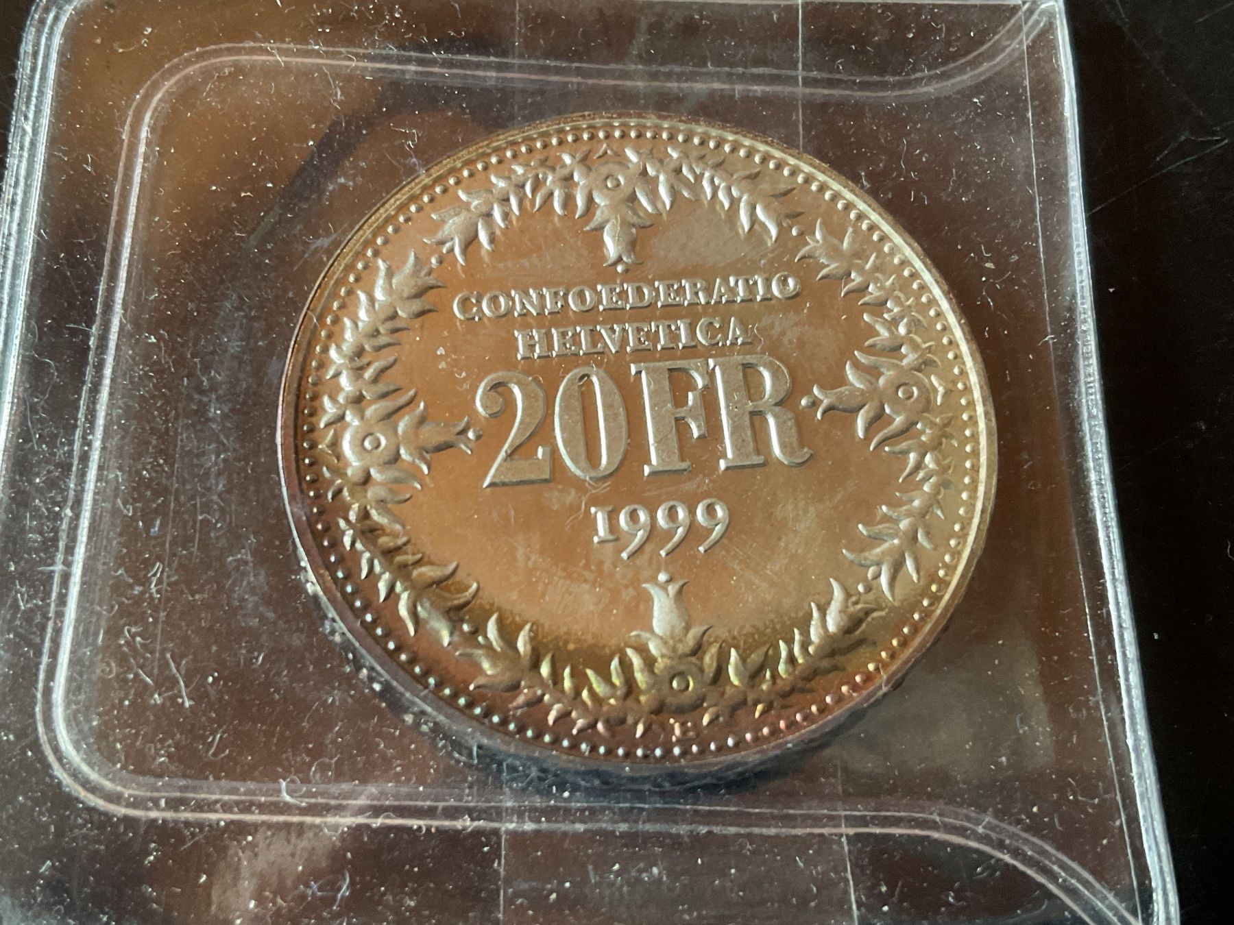 Tutti le monete: Sondermünze 20 Fr. 1999 Silberr – Usato da Laupen BE venduto da Infulaenzer-5 1
