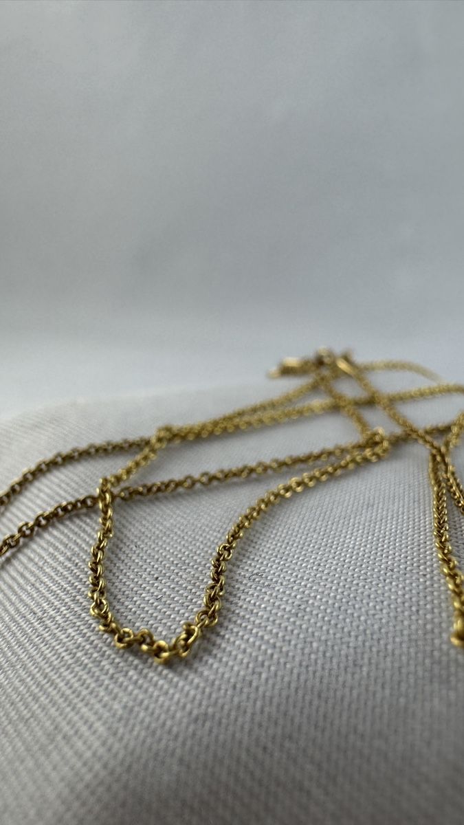 Catenine: Halskette in 750 Gold / 18 Karat – Usato da kreuzlingen venduto da fantasy_schmuck 2