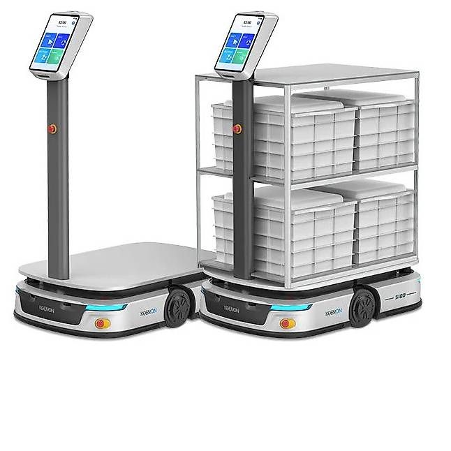 Tutte le macchine: Keenon S100 Schwerlast- Transportroboter – Usato da Tafers venduto da Tschanz-Solutions