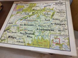Carte de la Suisse