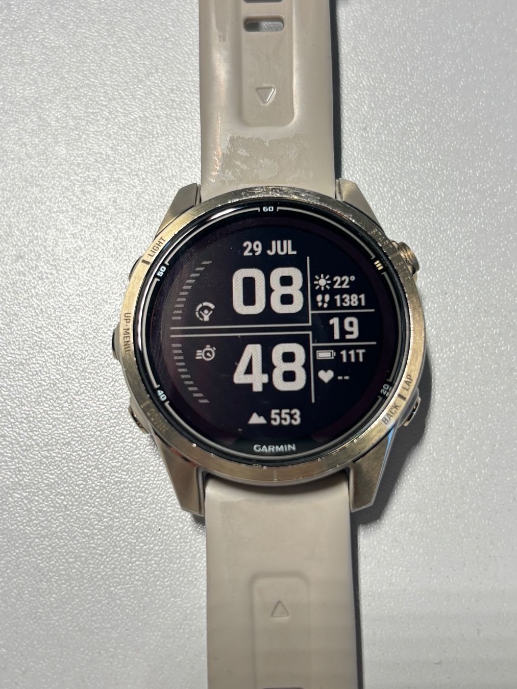 Garmin Smartwatch: Garmin fenix 7s pro Sapphire Solar – Usato da Rubigen venduto da Sbina