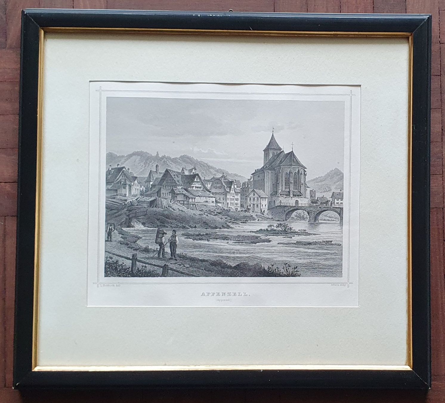 Incisioni: Bild - Stich von Appenzell – Usato da Kreuzlingen venduto da Rschweiz1