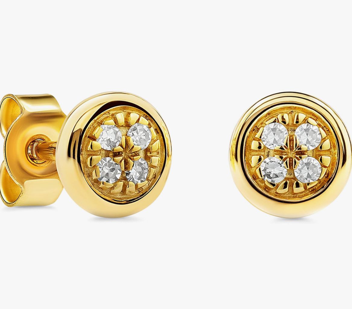 Orecchini pendenti & Orecchini a lobo: Diamant Ohrstecker – Nuovo e nell'imballaggio originale da Hemmental venduto da Schmuckwelt2