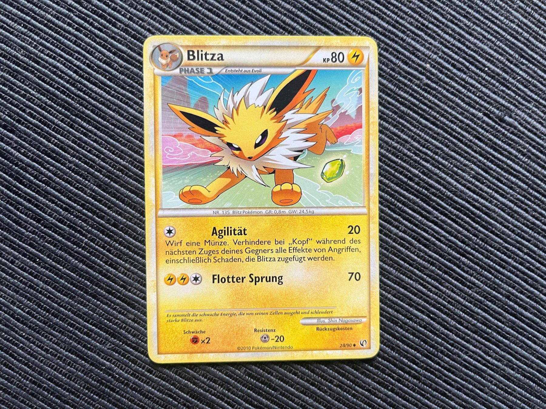 Pokémon Carte collezionabili: Pokemon Blitza HS Unerschrocken – Usato da Wabern venduto da Collectfun