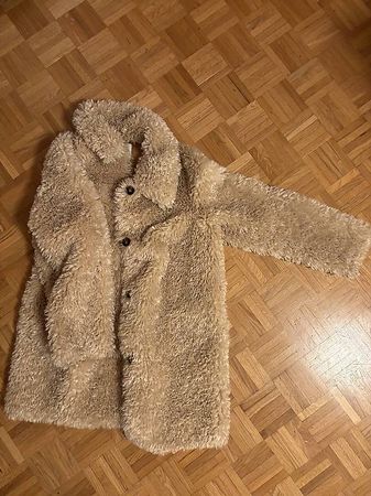Zara Teddy-Mantel oversize XXL