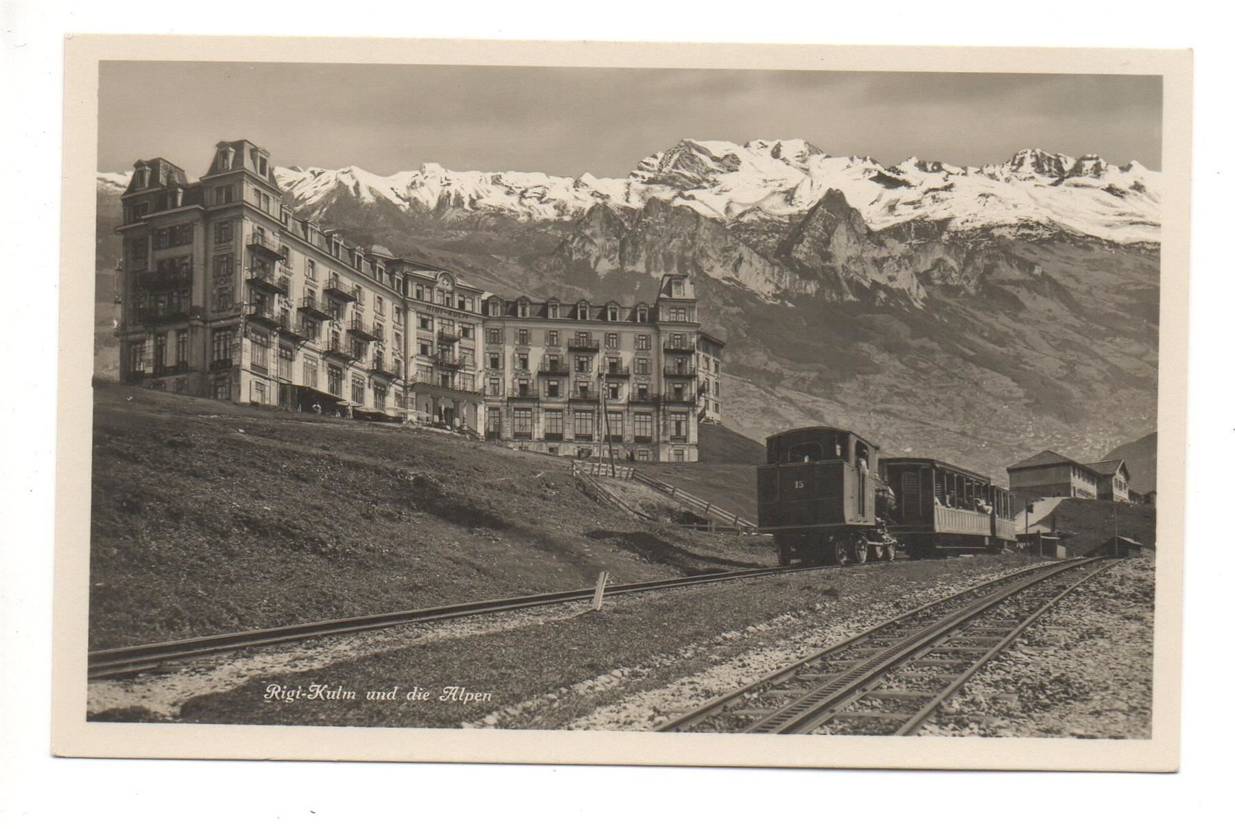 Cartoline postali: RIGI-BAHN – Nuovo (secondo la descrizione) da Jona venduto da philajona