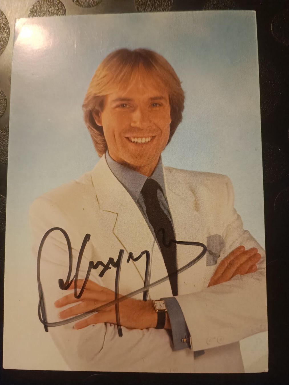 Autografi: Richard Clayderman - signierte Autogrammkarte – Usato da Menziken venduto da Artographs