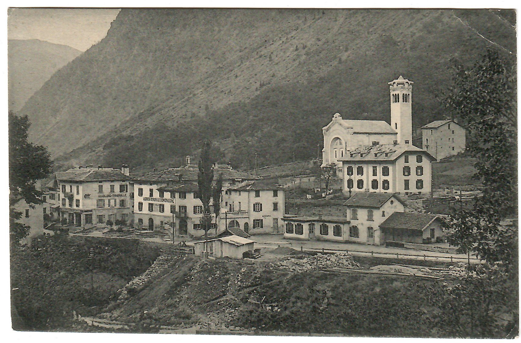Cartoline postali: Ansichtskarte   Campocologno – Usato da Kerns venduto da etma3