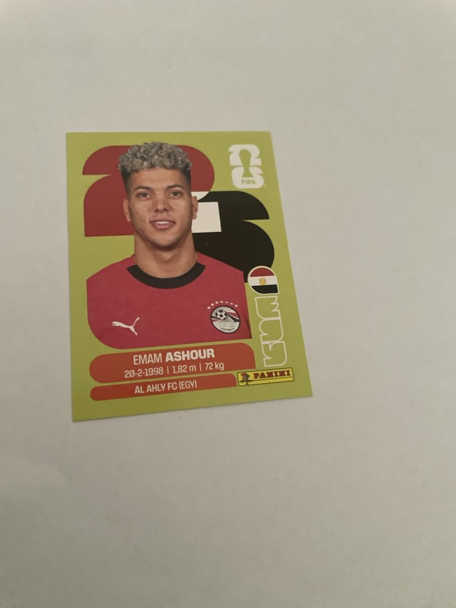 Panini Carte collezionabili: FIFA WM 2026 Emam Ashour EGY 15 – Nuovo (secondo la descrizione) da Winterthur venduto da Cobraforce