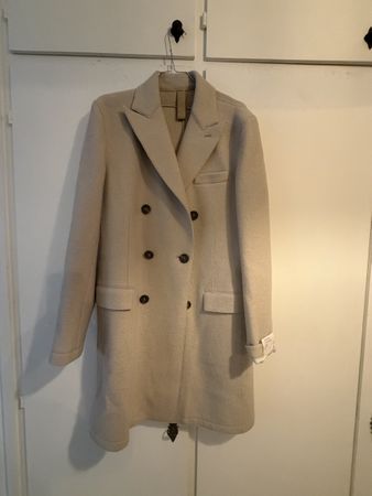 Cappotto doppiopetto Eleventy beige taglia 50 nuovo