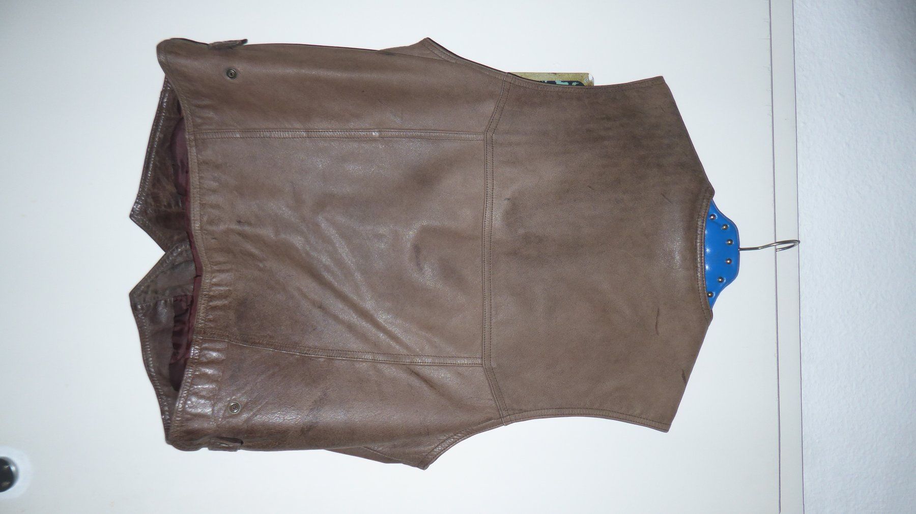 Gilets & Westen: Herren Leder Gilet Gr 52 – Gebraucht aus Sargans von Benziner 6