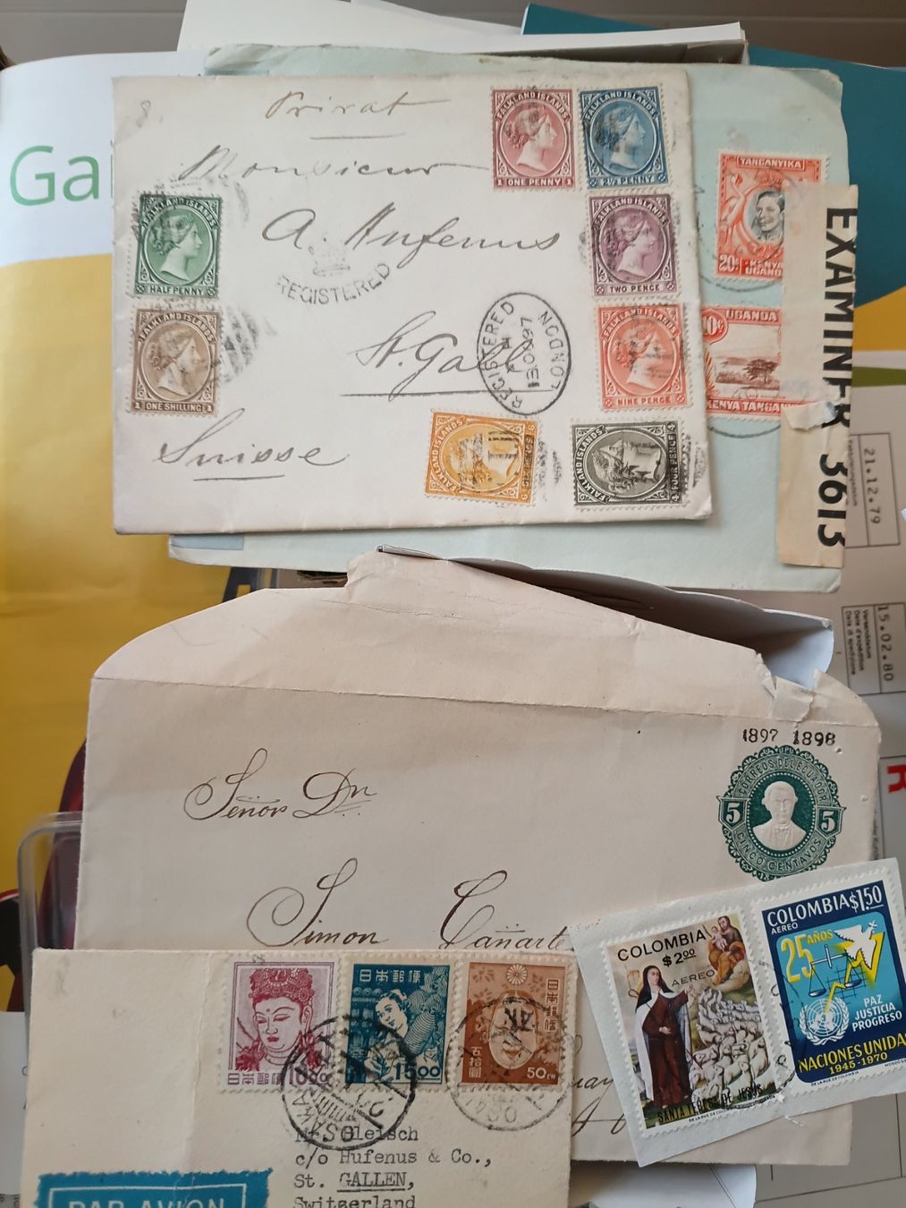 Cartoline postali: Riesen Posten über 500 Ansichtskarten, Nachlass, ab 1850 – Usato da Abtwil SG venduto da Ahuu 4