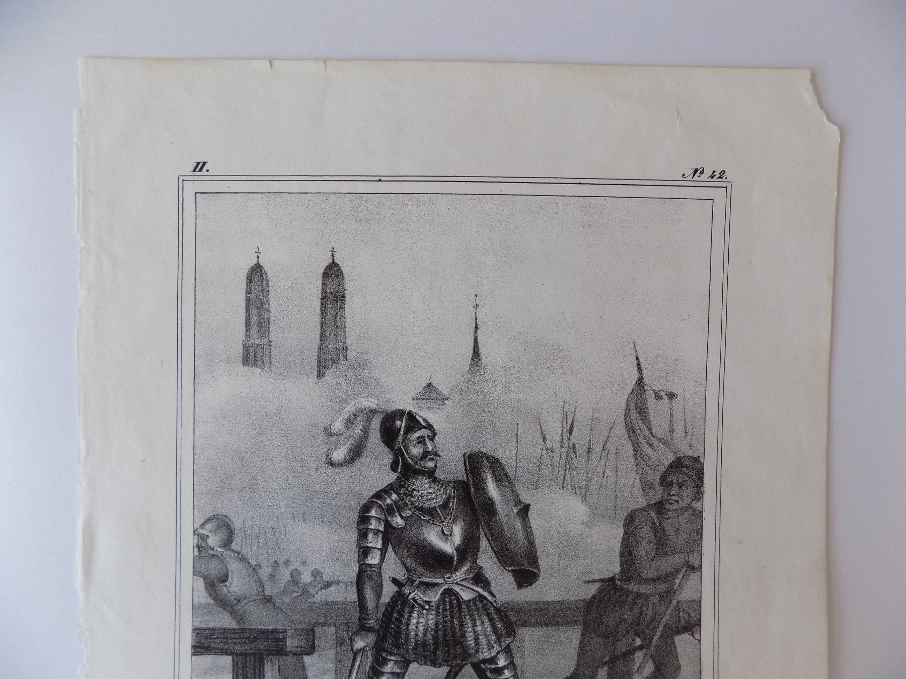 Incisioni: Stussis Tod Lithographie – Usato da Risch venduto da Antikfee 2
