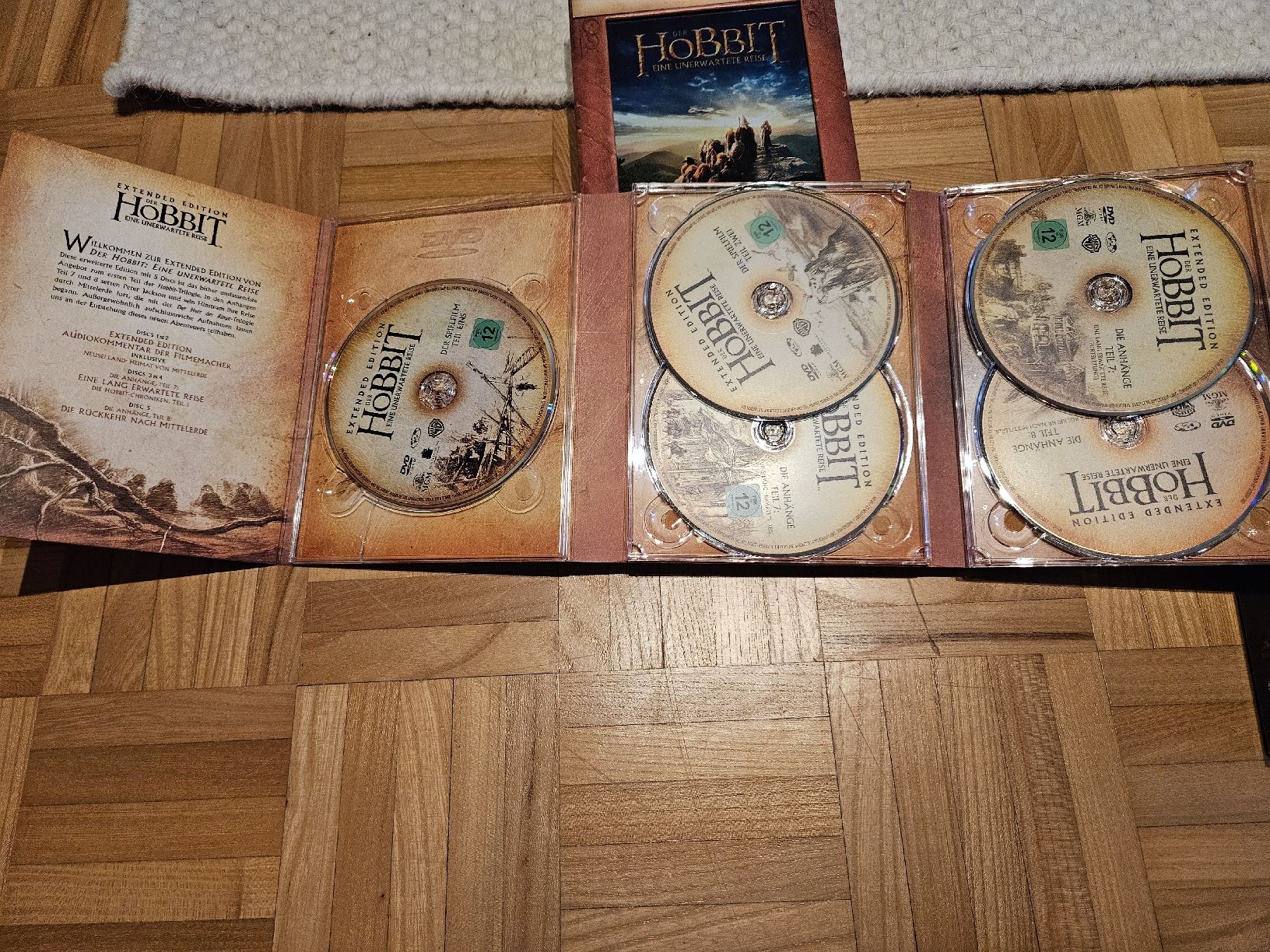 Tutti i DVDs: Der Hobbit Trilogie Extended Edition DVD Set – Usato da Baar venduto da LiNic21 1