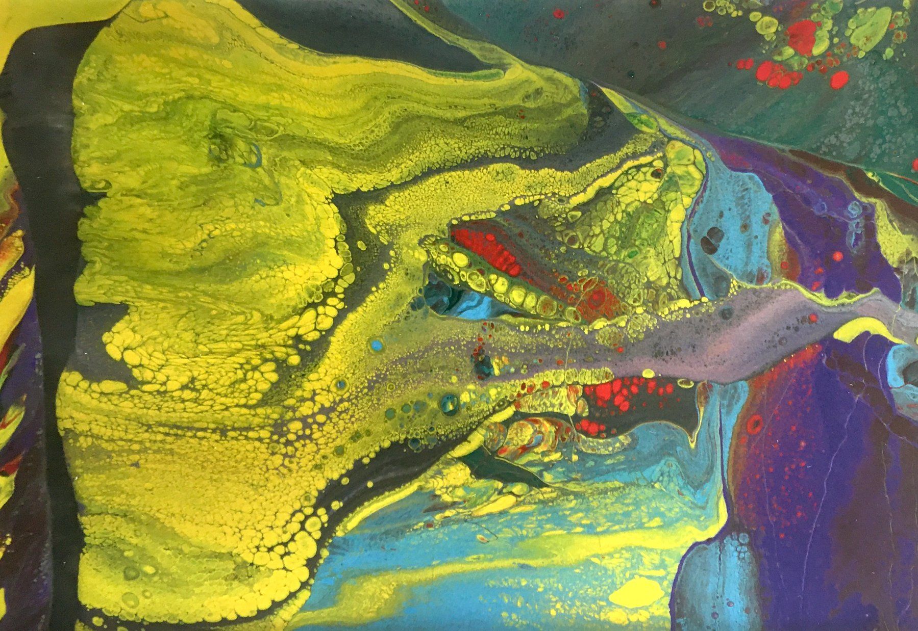 Grafica & Litografie: Gerhard Richter "3 abstrakte hochpigmentierte Farbdrucke" – Usato da Nennigkofen venduto da juhit 4