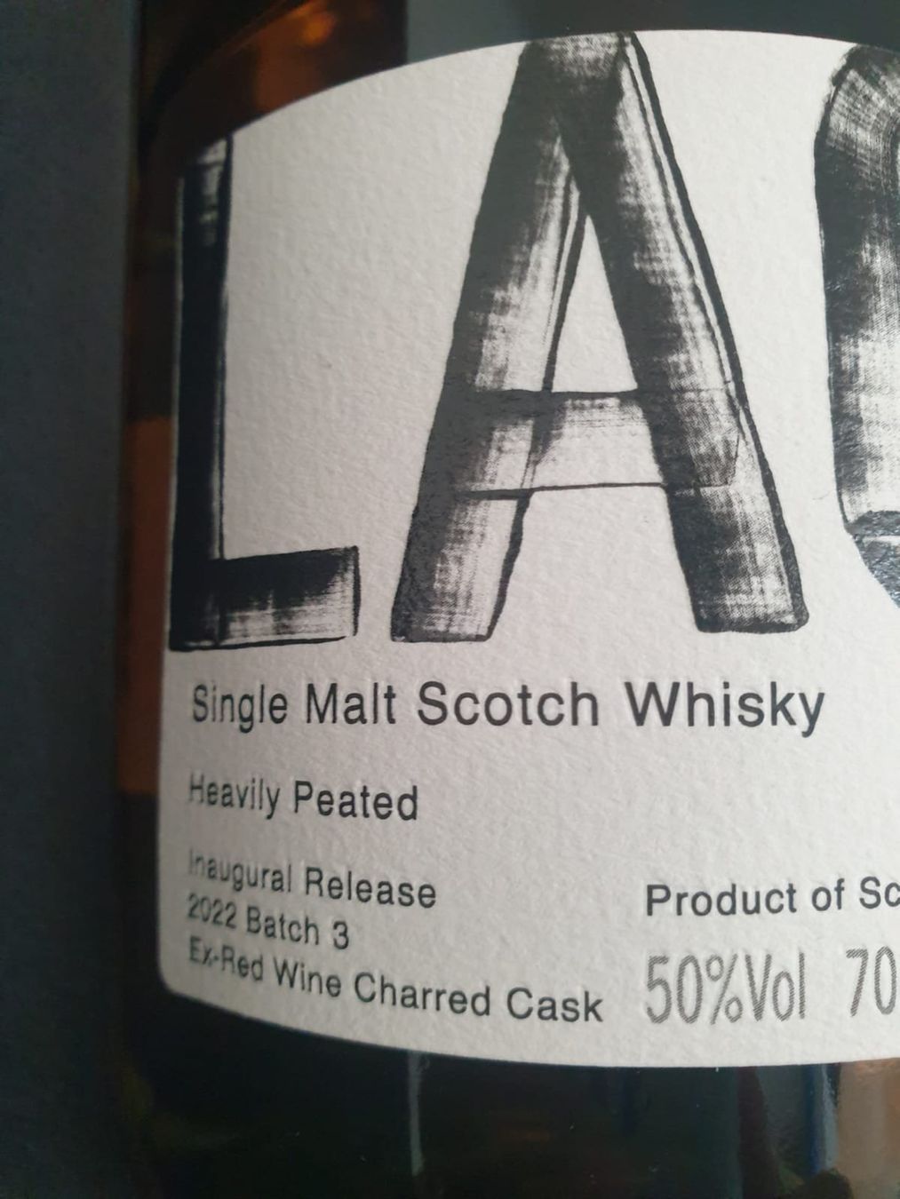 Bevande alcoliche: Lagg inaugural release Batch Nr. 3 – Nuovo e nell'imballaggio originale da Langnau am Albis venduto da jer_pm72 5