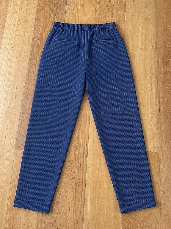Pantalons: Pantalone nero a righe – D'occasion à Lugano par mic_zcm7 1