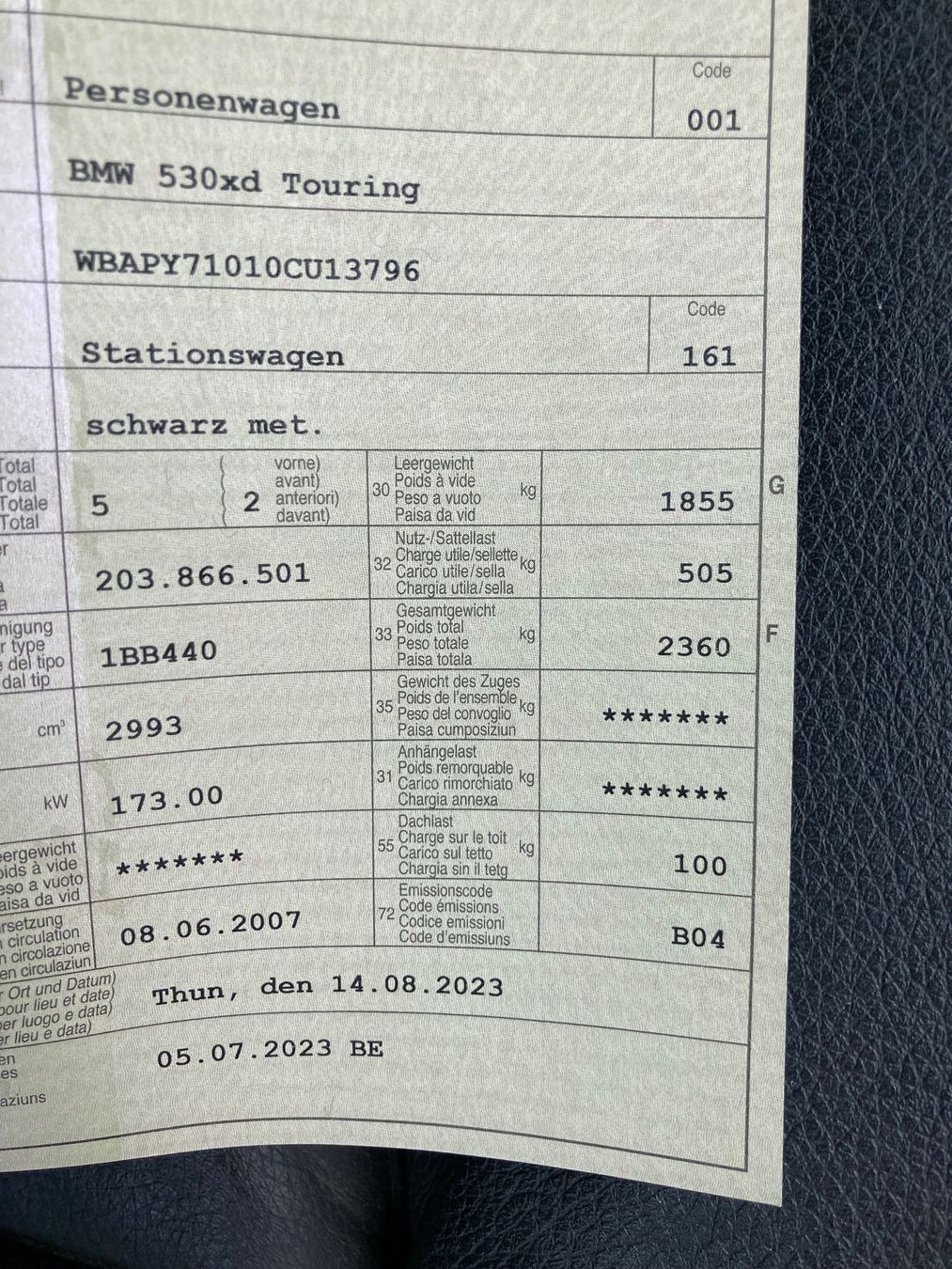 BMW Automobili: BMW 530xd Touring – Usato da Reutigen venduto da Sieaus 9