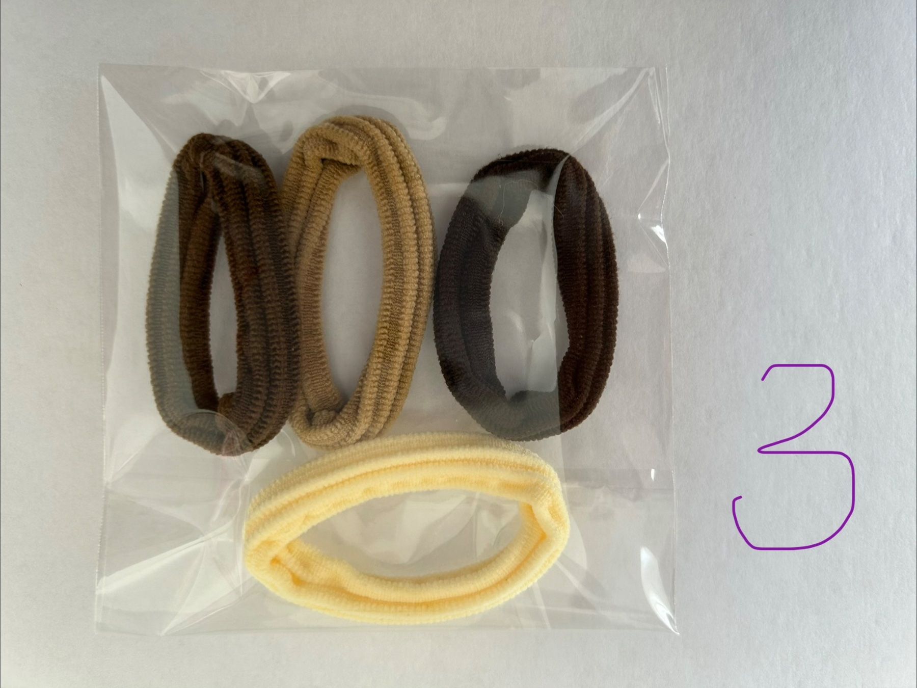 Haarschmuck: Haargummis (4er pro Packung) - Neu – Neu (gemäss Beschreibung) aus Basel von lau_982w 3
